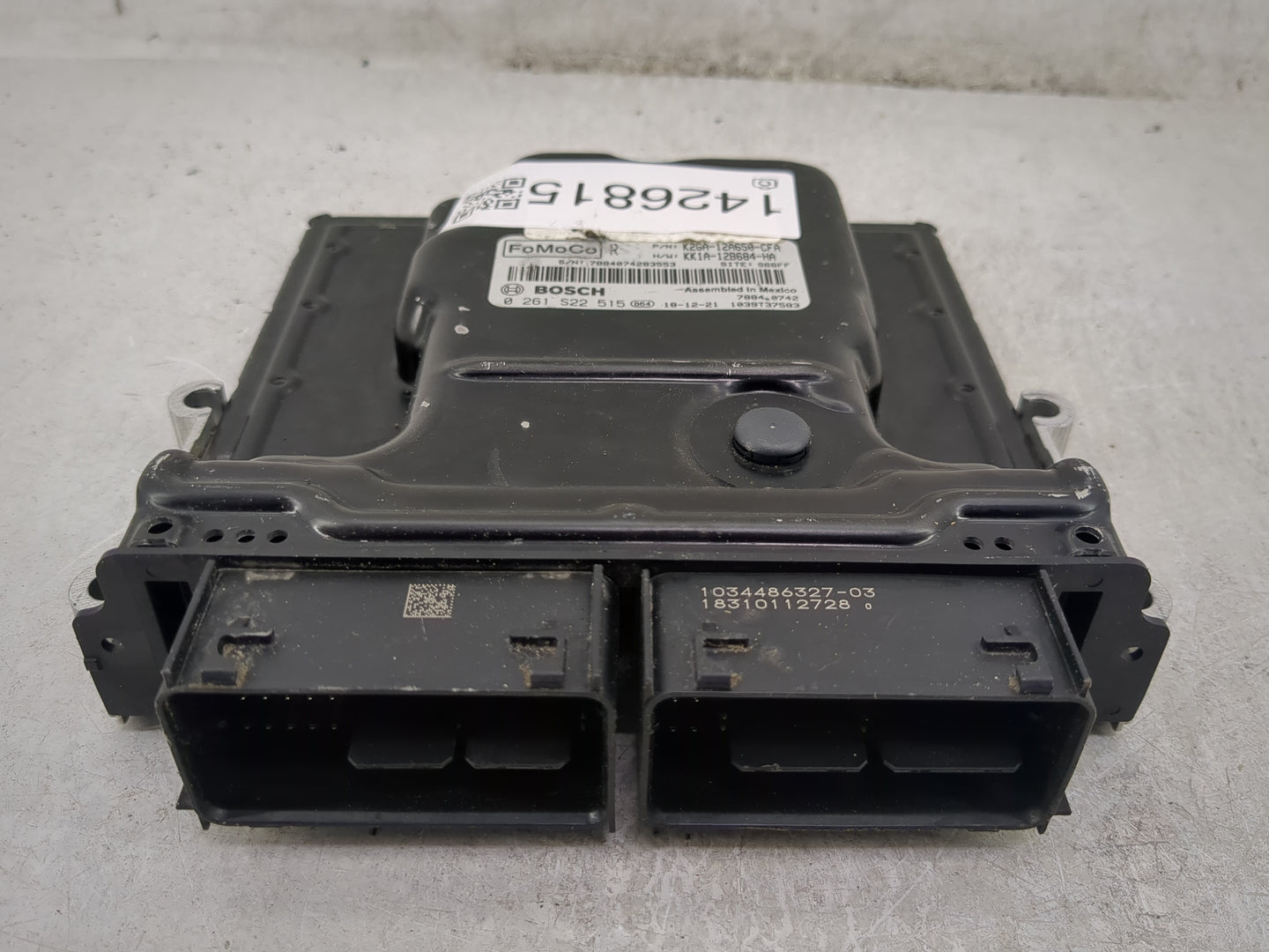 2019 Ford Edge PCM Engine Control Computer ECU ECM PCU OEM P/N:K2GA-12A650-CFA KK1A-12B684-HA, 0261S22515 Fits Fits 2020 202