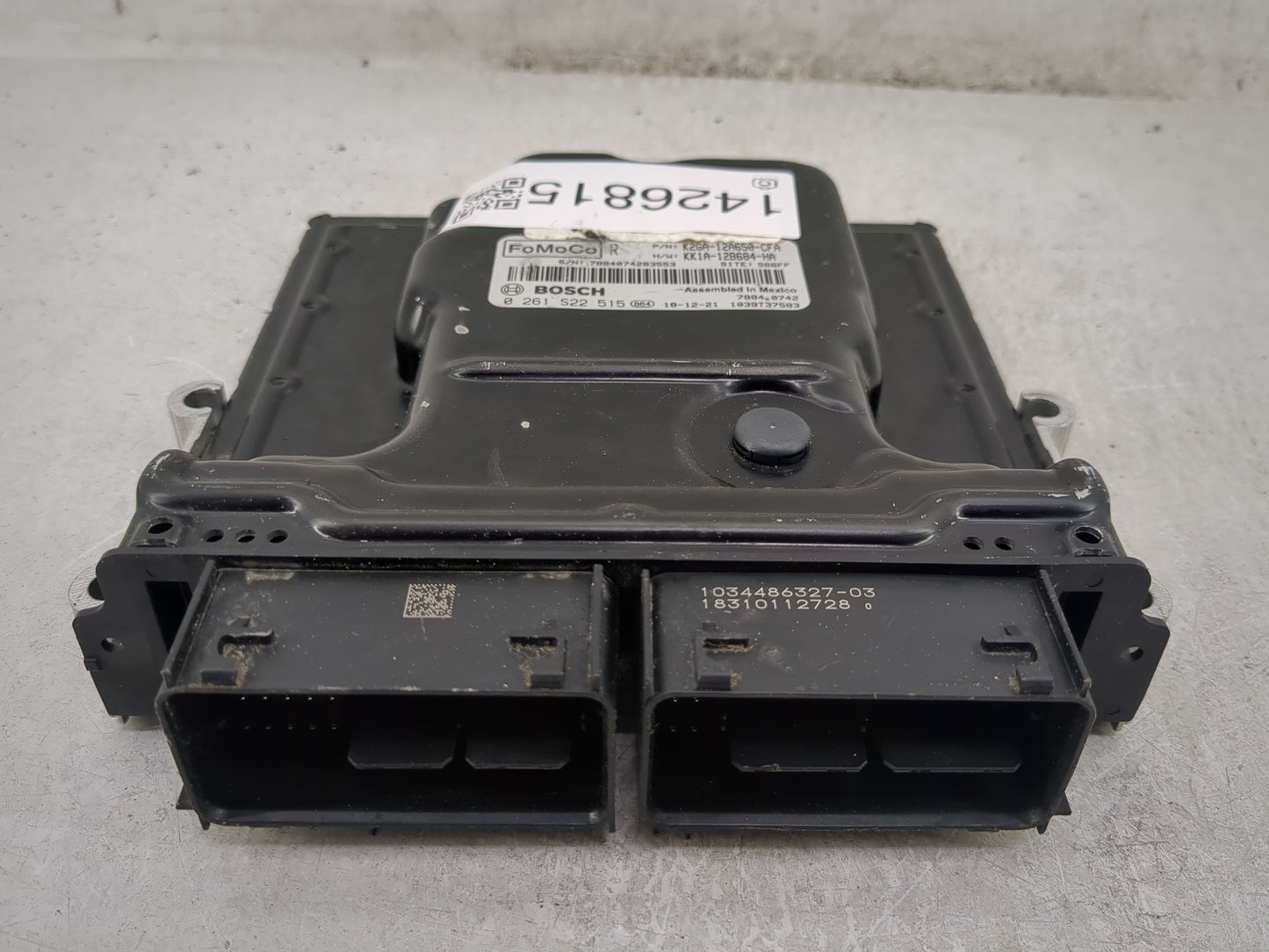 2019 Ford Edge PCM Engine Control Computer ECU ECM PCU OEM P/N:K2GA-12A650-CFA KK1A-12B684-HA, 0261S22515 Fits Fits 2020 202