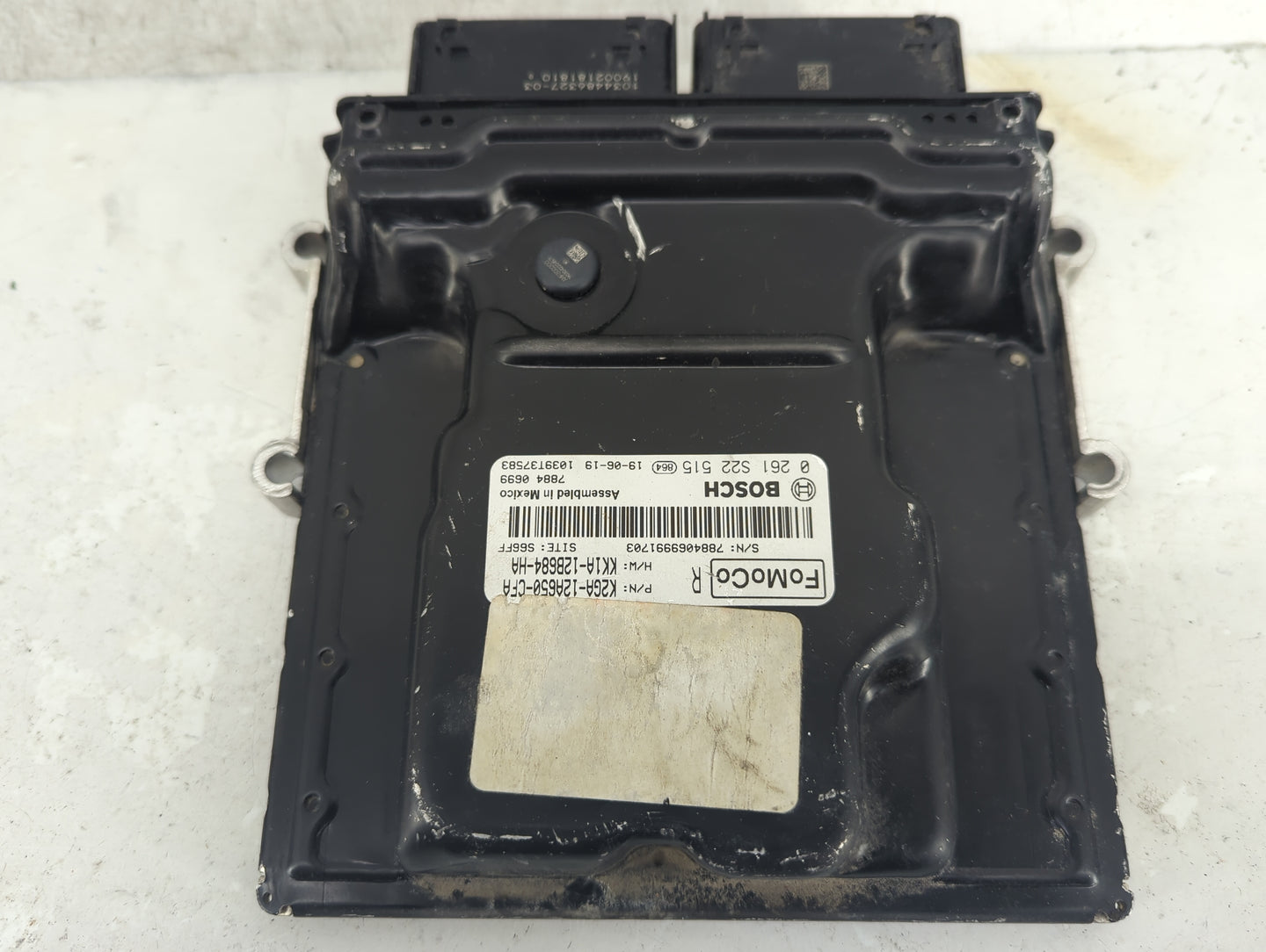2019 Ford Edge PCM Engine Control Computer ECU ECM PCU OEM P/N:K2GA-12A650-CFA KK1A-12B684-HA, 0261S22515 Fits OEM Used Auto