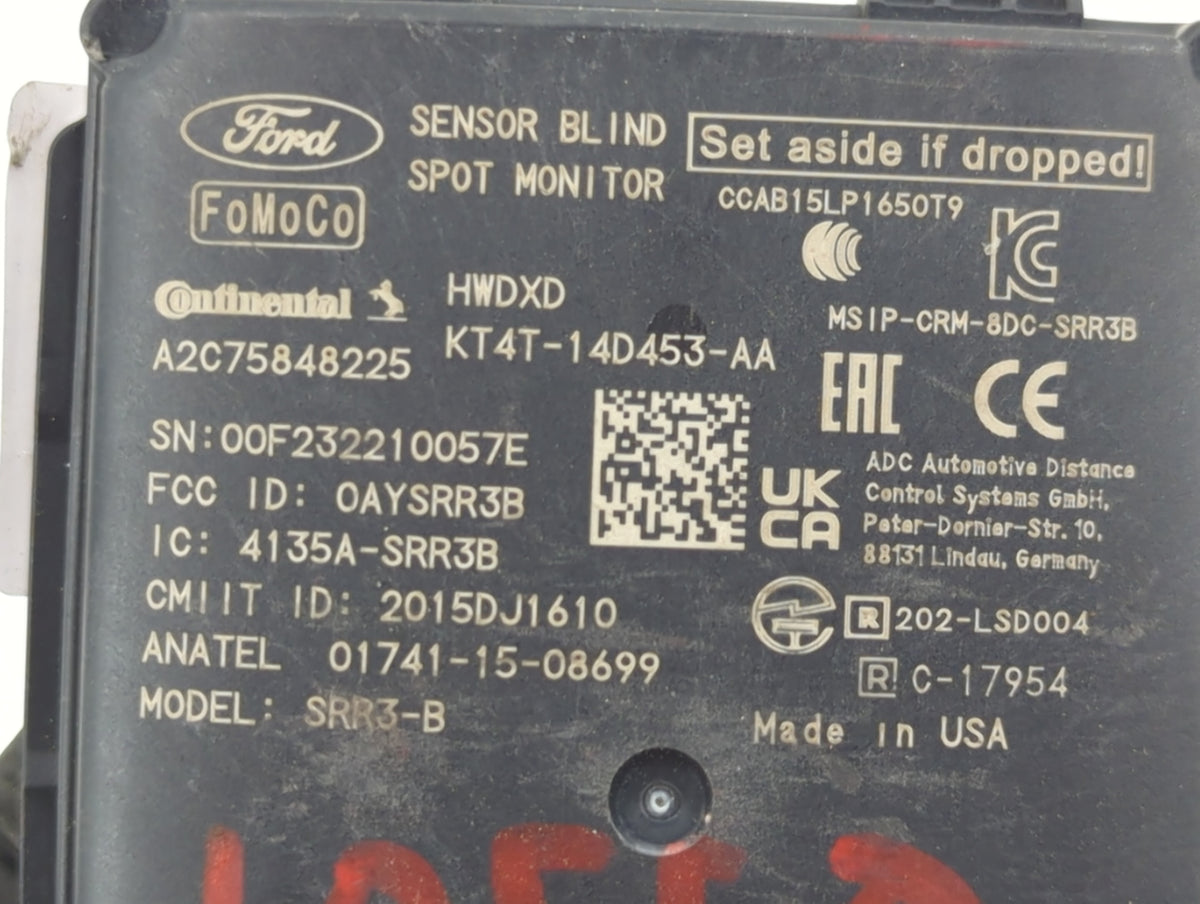 2019-2020 Ford Edge Back Up Sensor Backup Camera 1460268 - Oemusedautoparts1.com