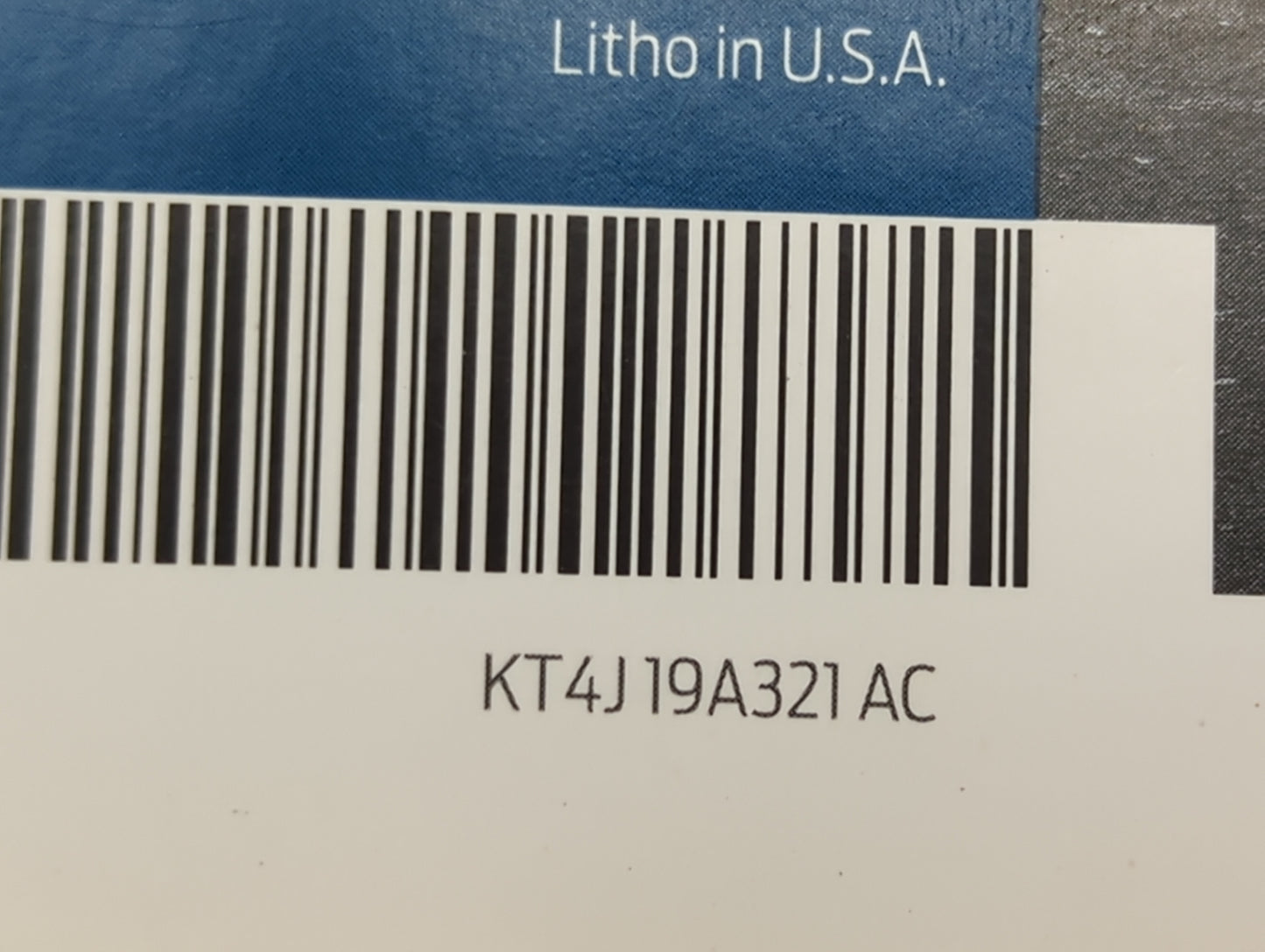 2019 Ford Edge Owners Manual Book Guide P/N:KT4J19A321AC KT4J19G227AA OEM Used Auto Parts - Oemusedautoparts1.com