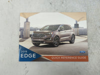2019 Ford Edge Owners Manual Book Guide P/N:KT4J19A321AC KT4J19G227AA OEM Used Auto Parts - Oemusedautoparts1.com