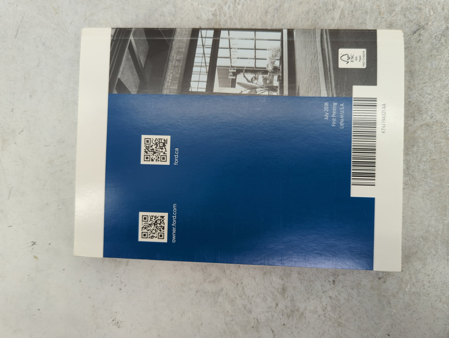 2019 Ford Edge Owners Manual Book Guide P/N:KT4J19A321AA OEM Used Auto Parts - Oemusedautoparts1.com