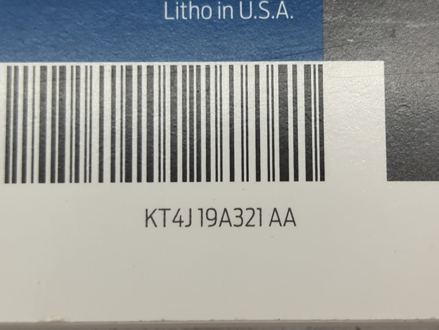 2019 Ford Edge Owners Manual Book Guide P/N:KT4J19A321AA OEM Used Auto Parts - Oemusedautoparts1.com