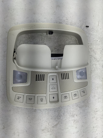 compare product 2019 Ford Edge Overhead Roof Console Tan