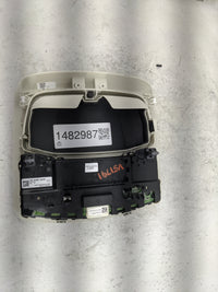 2019 Ford Edge Overhead Roof Console Tan - Oemusedautoparts1.com
