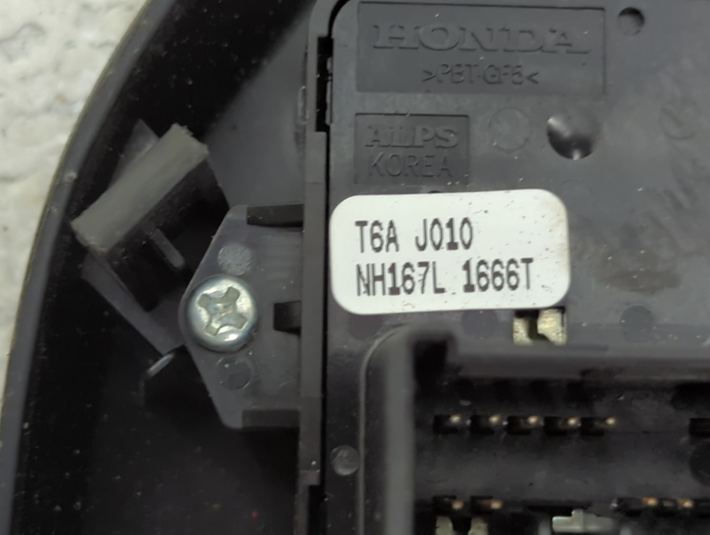 2016-2020 Ford Edge Master Power Window Switch Replacement Driver Side Left P/N:T6A J010 NH167L 1666T Fits OEM Used Auto Par