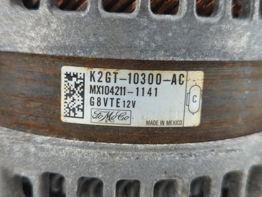 2019-2020 Ford Edge Alternator Replacement Generator Charging Assembly Engine OEM Fits Fits 2019 2020 OEM Used Auto Parts