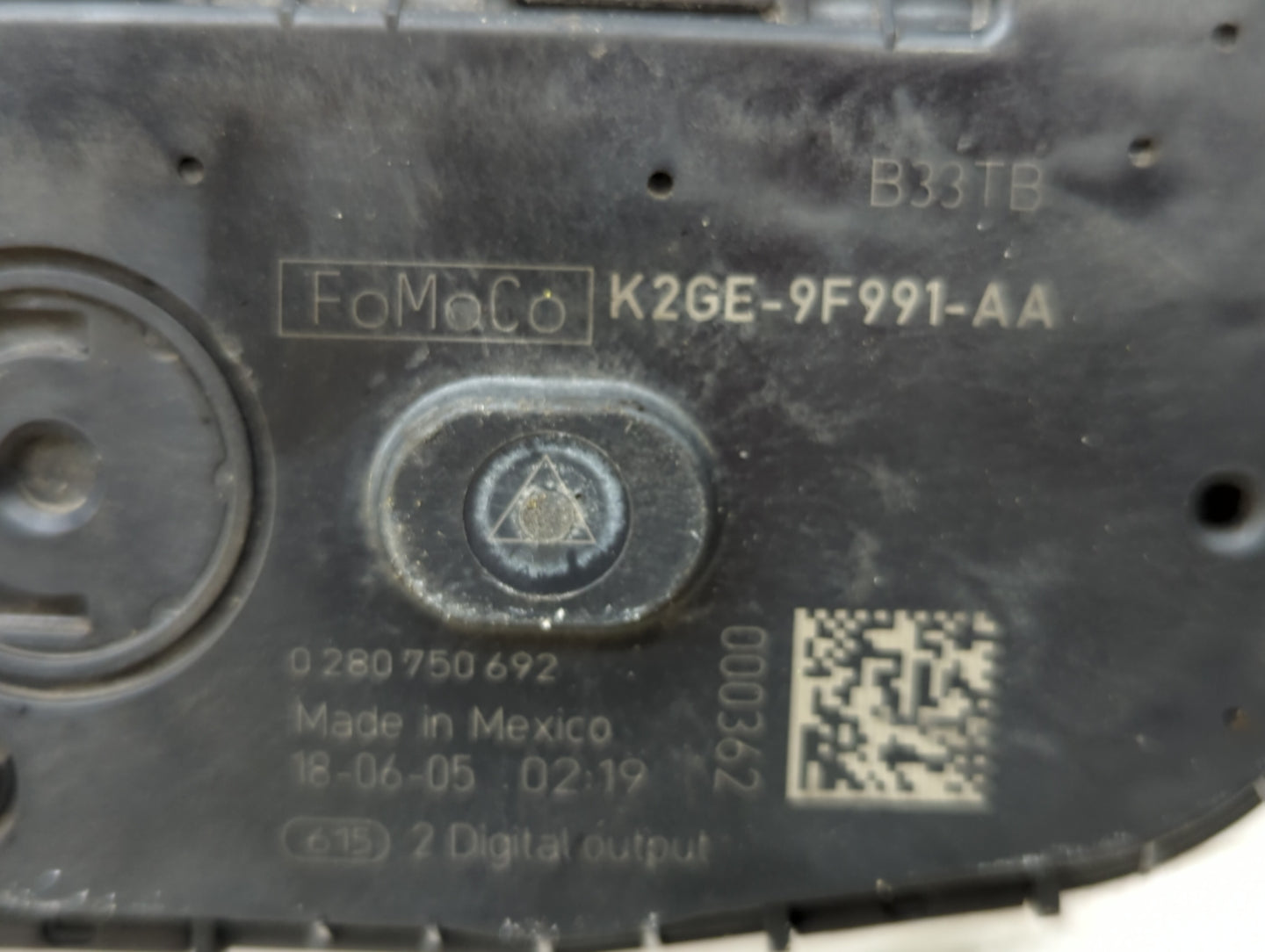 2019-2020 Ford Edge Throttle Body P/N:K2GE-9F991-AA Fits Fits 2019 2020 2021 2022 OEM Used Auto Parts - Oemusedautoparts1.co