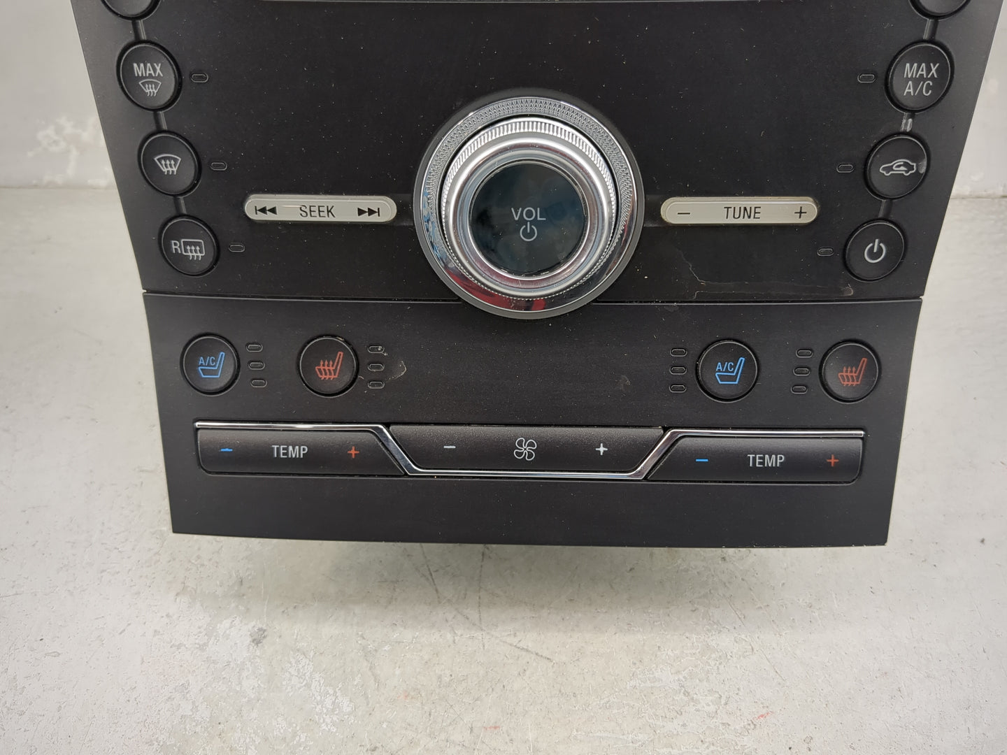 2019-2020 Ford Edge Radio Control Panel Black - Oemusedautoparts1.com