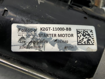 2015-2018 Ford Edge Car Starter Motor Solenoid OEM P/N:K2GT-11000-BB Fits Fits 2015 2016 2017 2018 2020 OEM Used Auto Parts