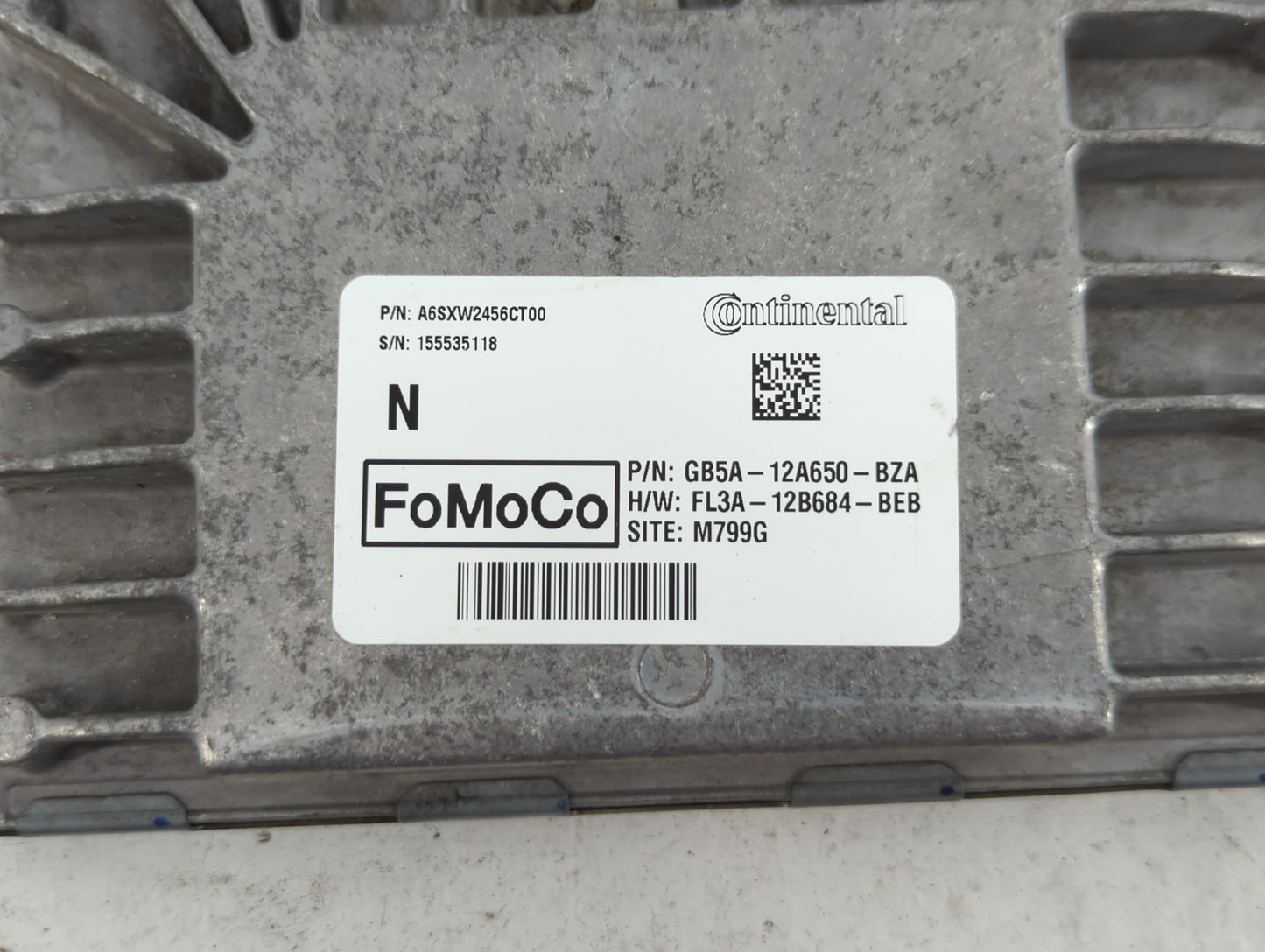 2015-2018 Ford Edge PCM Engine Control Computer ECU ECM PCU OEM P/N:A6SXW2456DT00 G2GA-12A650-BZA Fits OEM Used Auto Parts -