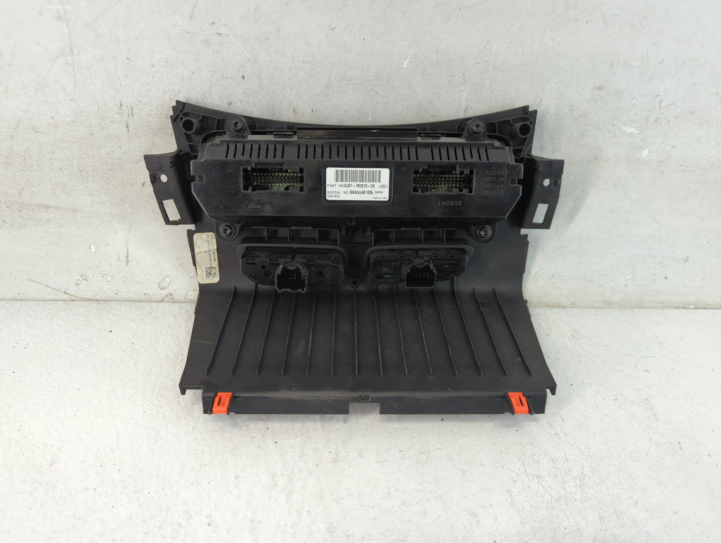 2018-2019 Ford Escape Climate Control Module Temperature AC/Heater Replacement P/N:GJ5T-18C612-CK Fits Fits 2018 2019 OEM Us