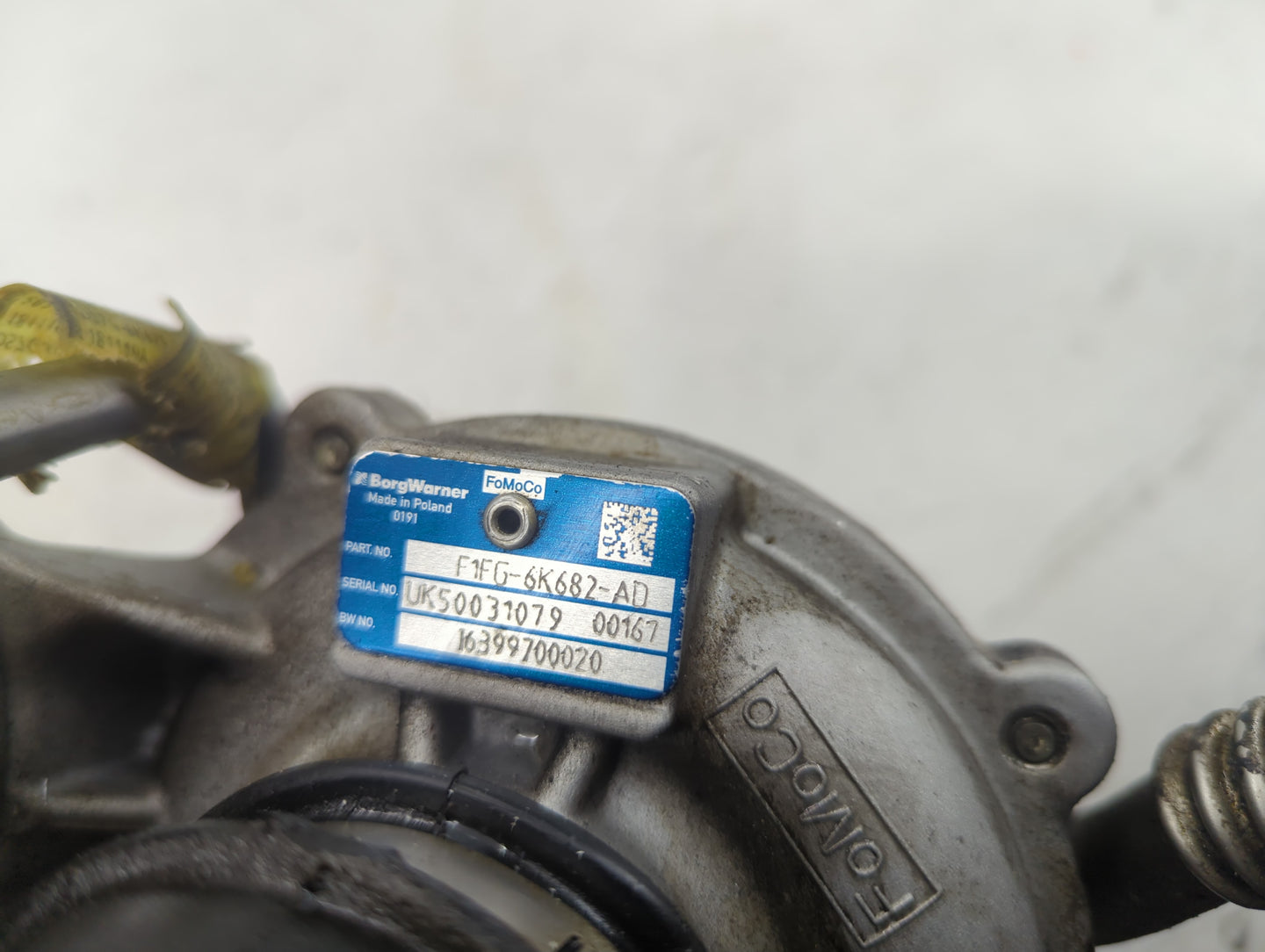 2017 Ford Escape Turbocharger Turbo Charger Super Charger Supercharger - Oemusedautoparts1.com