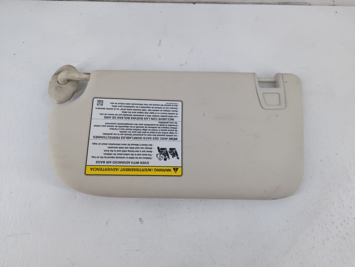 2013-2019 Ford Escape Sun Visor Shade Replacement Passenger Right Mirror Fits Fits 2013 2014 2015 2016 2017 2018 2019 OEM Us