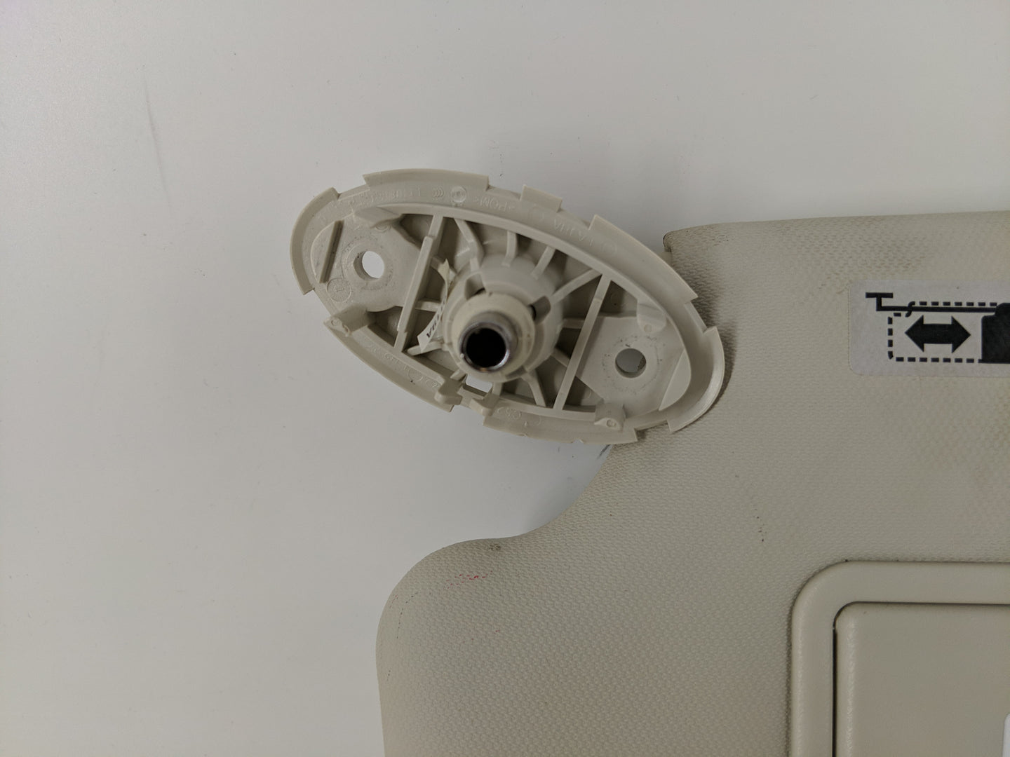 2013-2019 Ford Escape Sun Visor Shade Replacement Driver Left Mirror Fits Fits 2013 2014 2015 2016 2017 2018 2019 OEM Used A