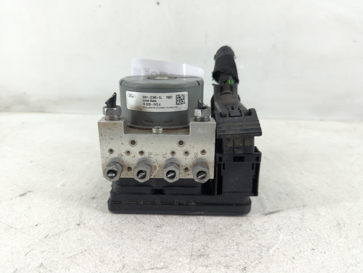 2017-2019 Ford Escape Anti-Lock Brake ABS Pump Module Actuator OEM P/N:GV61-2C405-CL Fits Fits 2017 2018 2019 OEM Used Auto 