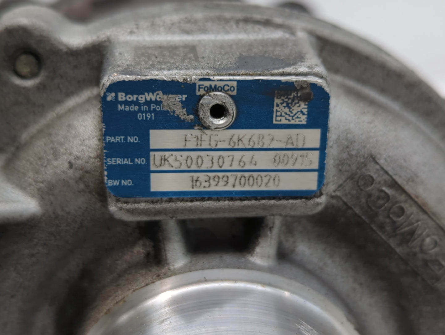 2017 Ford Escape Turbocharger Turbo Charger Super Charger Supercharger - Oemusedautoparts1.com
