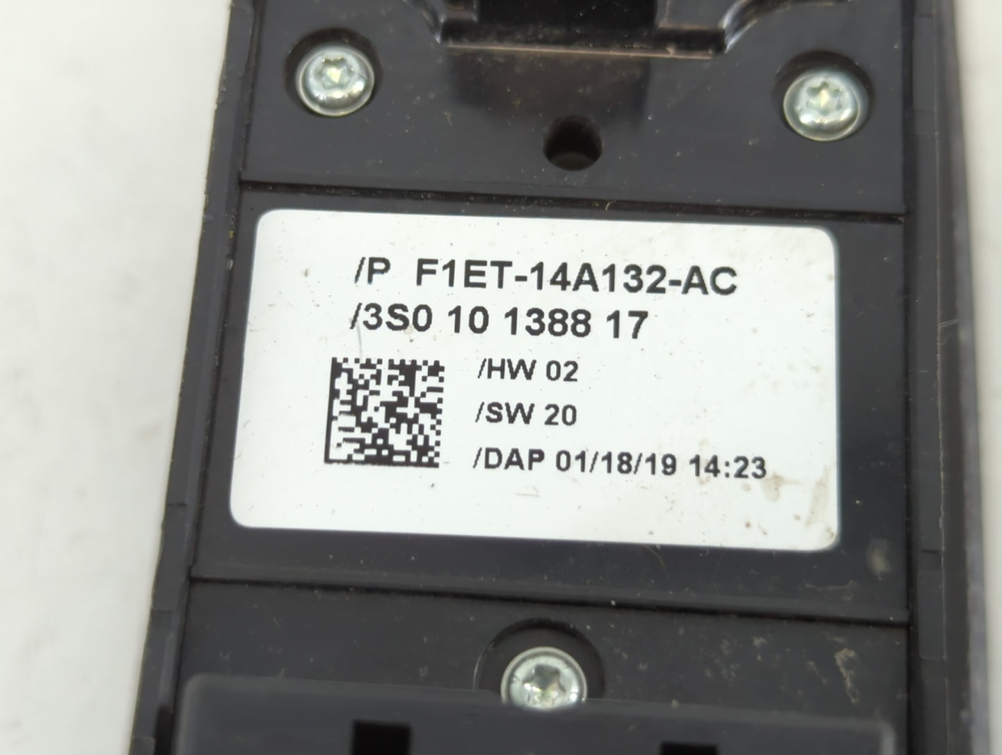 2013-2019 Ford Escape Master Power Window Switch Replacement Driver Side Left P/N:F1ET-14A132-AC Fits OEM Used Auto Parts - 