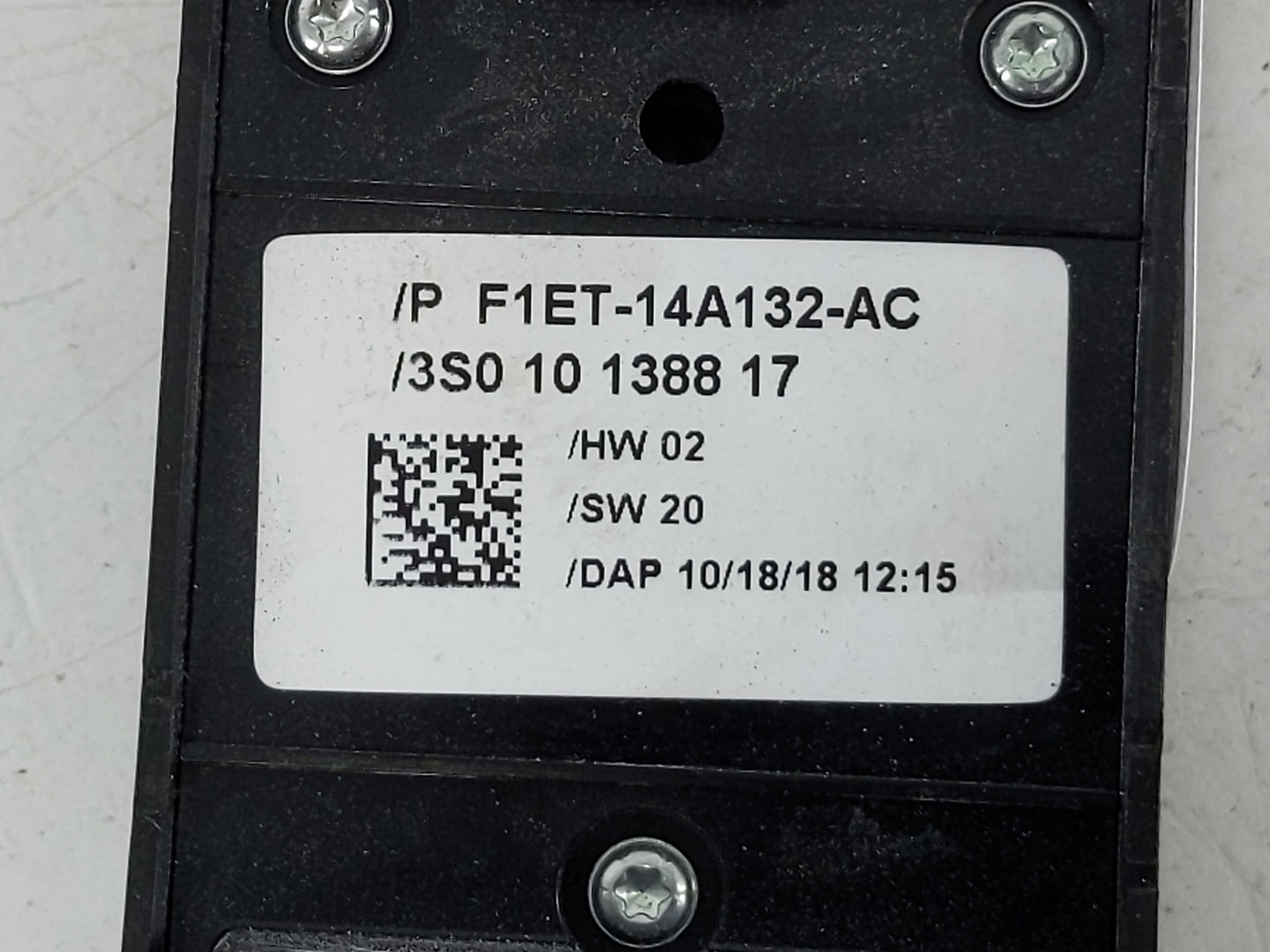 2013-2019 Ford Escape Master Power Window Switch Replacement Driver Side Left P/N:F1ET-14A132-AC Fits OEM Used Auto Parts - 