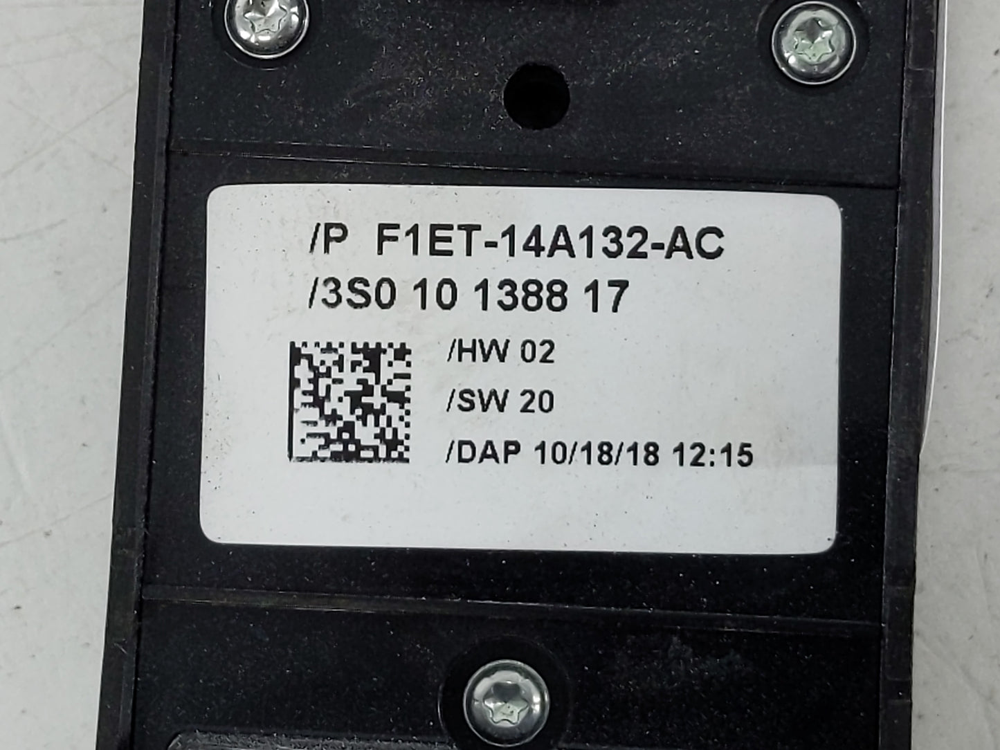 2013-2019 Ford Escape Master Power Window Switch Replacement Driver Side Left P/N:F1ET-14A132-AC Fits OEM Used Auto Parts - 