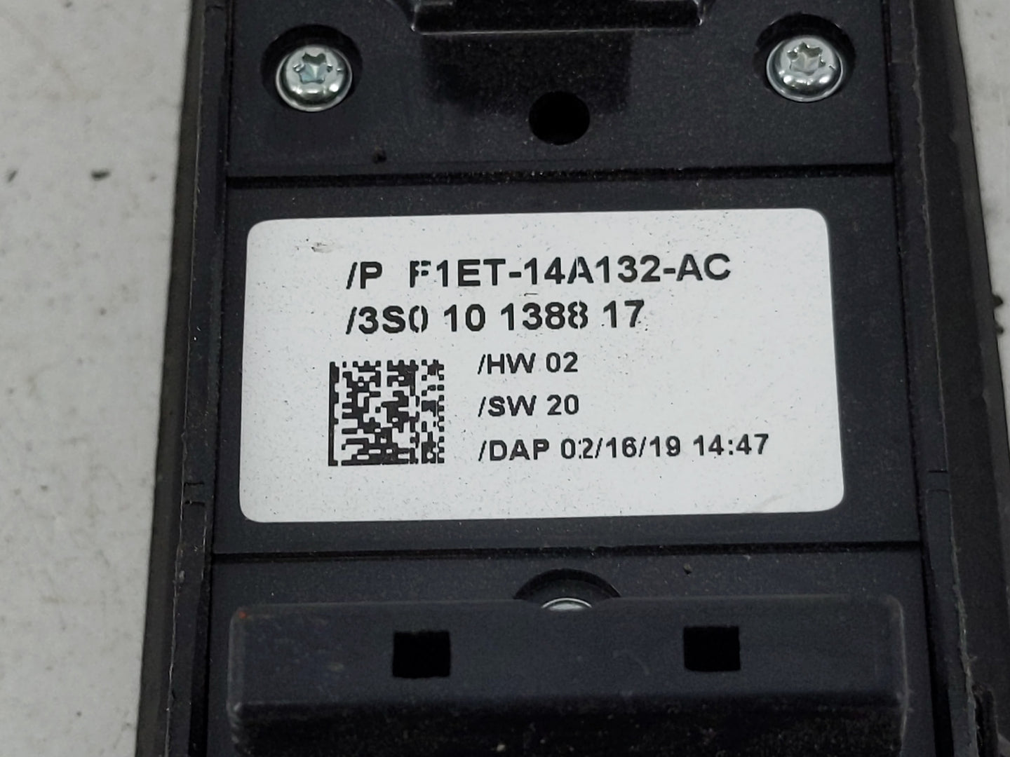 2013-2019 Ford Escape Master Power Window Switch Replacement Driver Side Left P/N:F1ET-14A132-AC Fits OEM Used Auto Parts - 