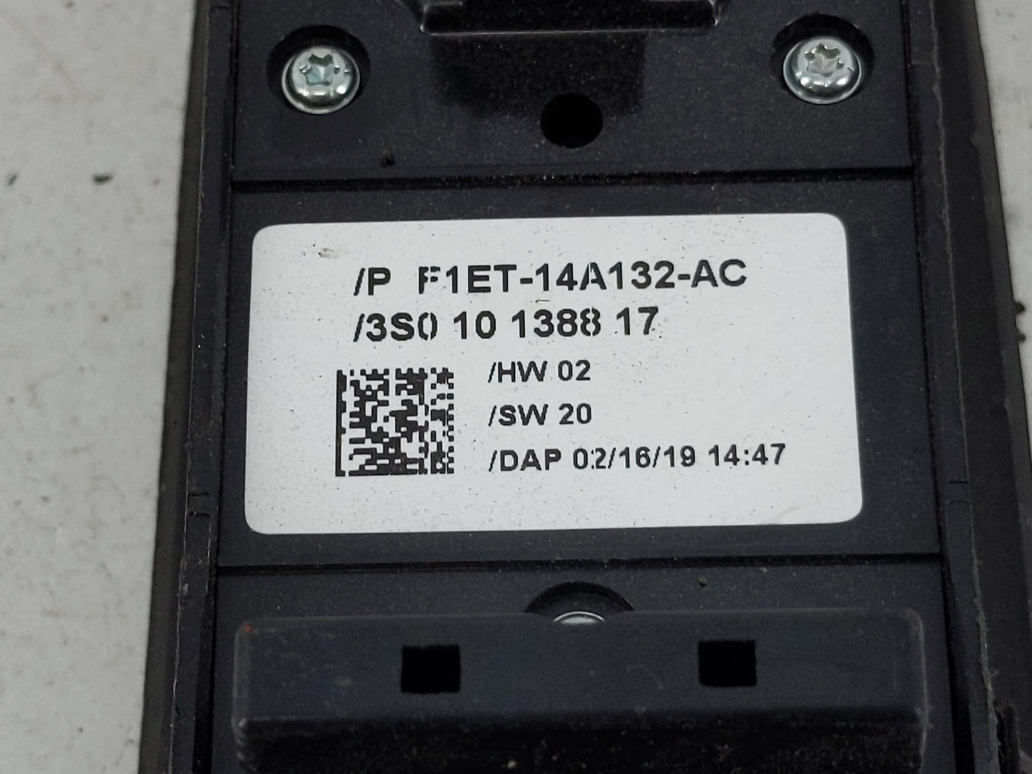 2013-2019 Ford Escape Master Power Window Switch Replacement Driver Side Left P/N:F1ET-14A132-AC Fits OEM Used Auto Parts - 