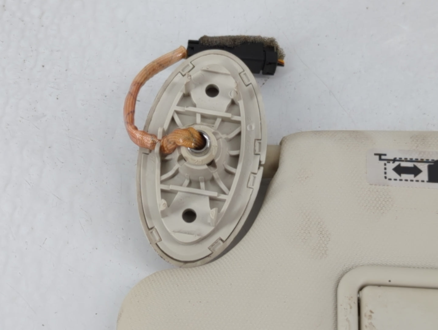 2013-2019 Ford Escape Sun Visor Shade Replacement Driver Left Mirror Fits Fits 2013 2014 2015 2016 2017 2018 2019 OEM Used A