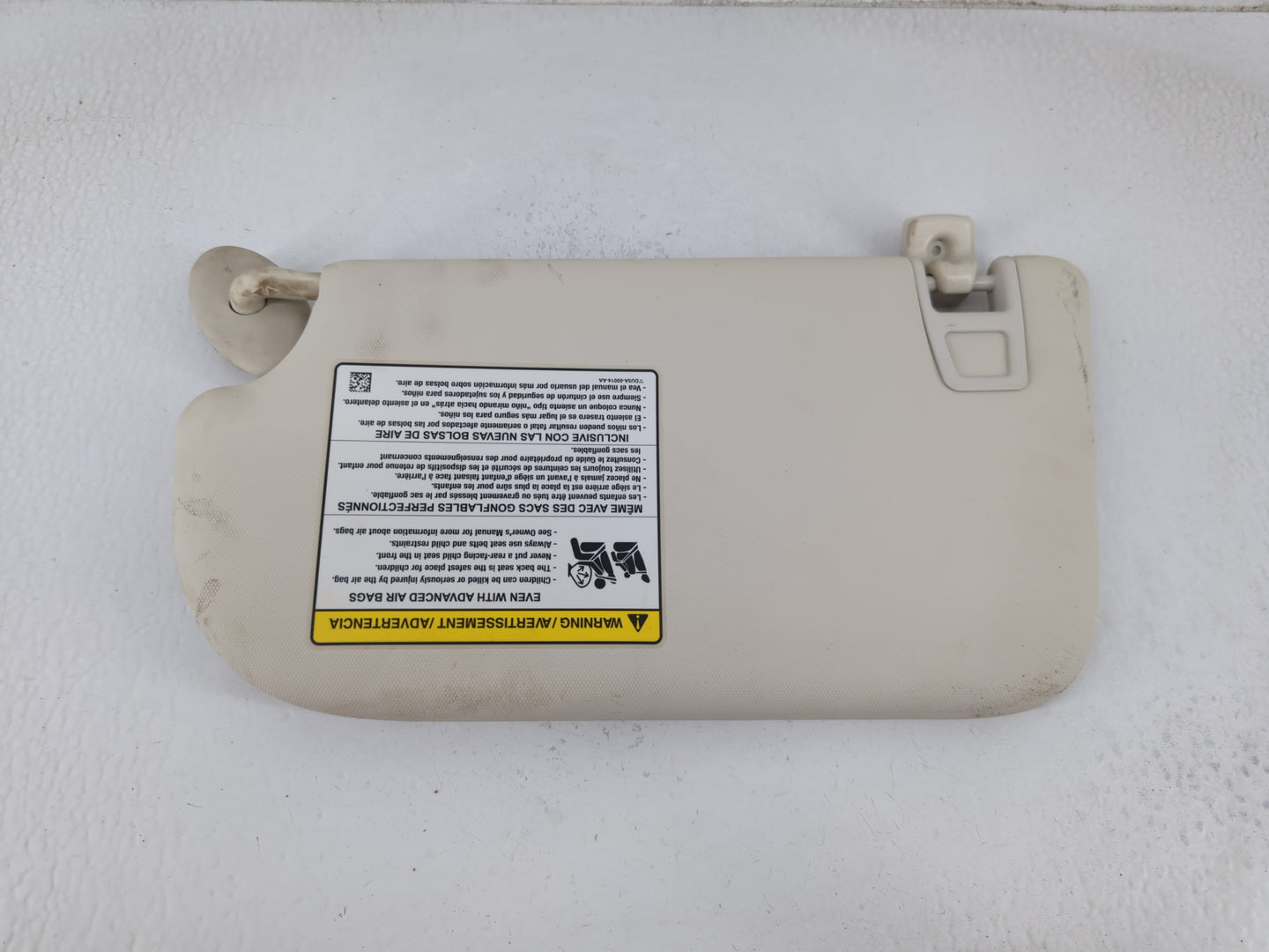 2013-2019 Ford Escape Sun Visor Shade Replacement Passenger Right Mirror Fits Fits 2013 2014 2015 2016 2017 2018 2019 OEM Us