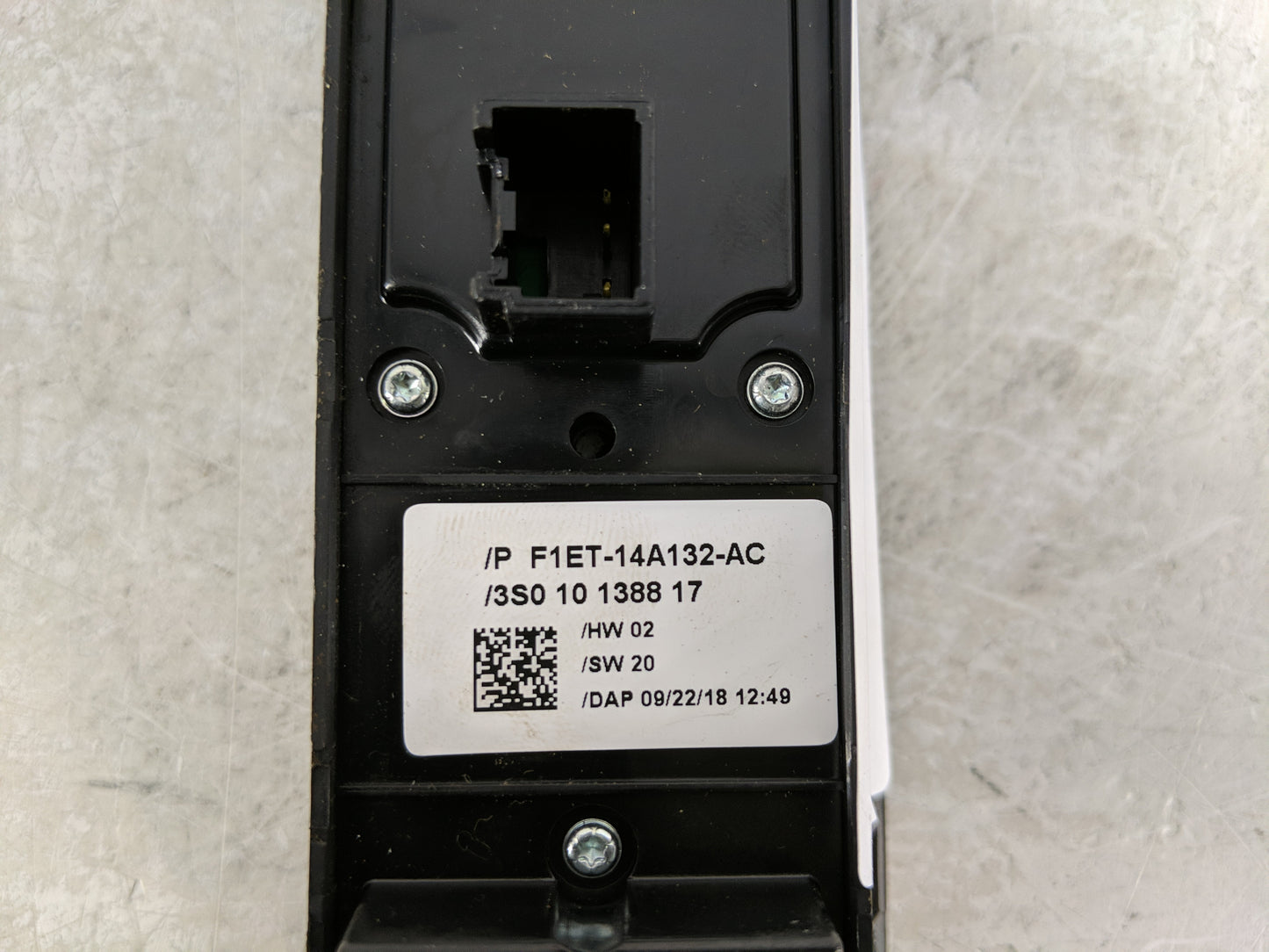 2013-2019 Ford Escape Master Power Window Switch Replacement Driver Side Left P/N:F1ET-14A132-AC Fits OEM Used Auto Parts - 