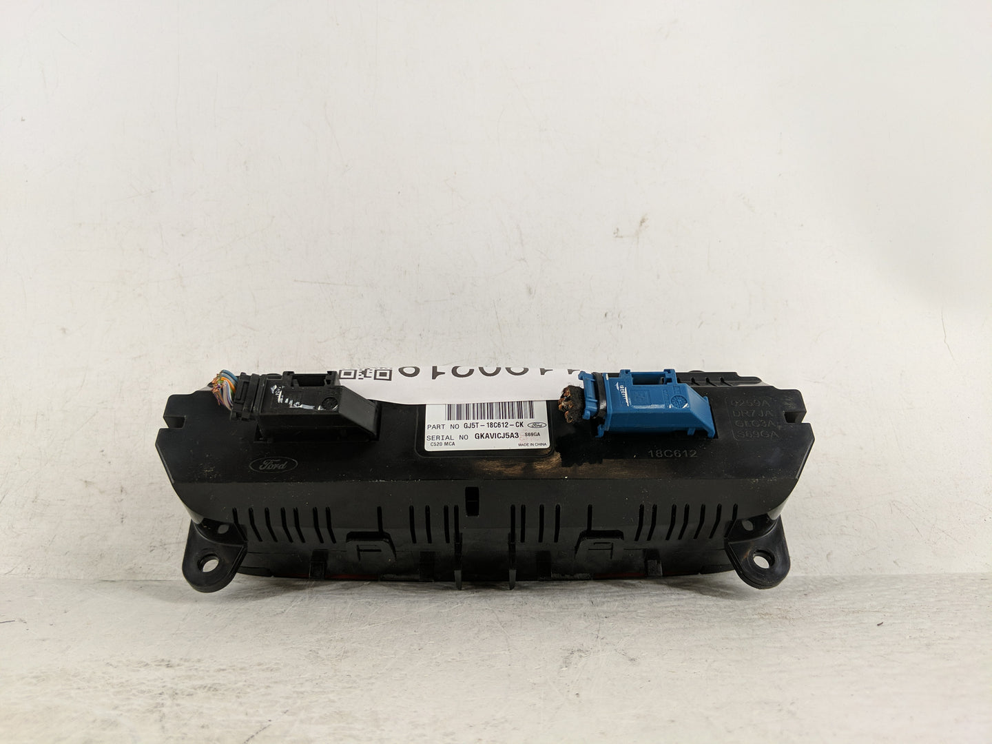 2018-2019 Ford Escape Climate Control Module Temperature AC/Heater Replacement P/N:GJ5T-18C612-CK Fits Fits 2018 2019 OEM Us