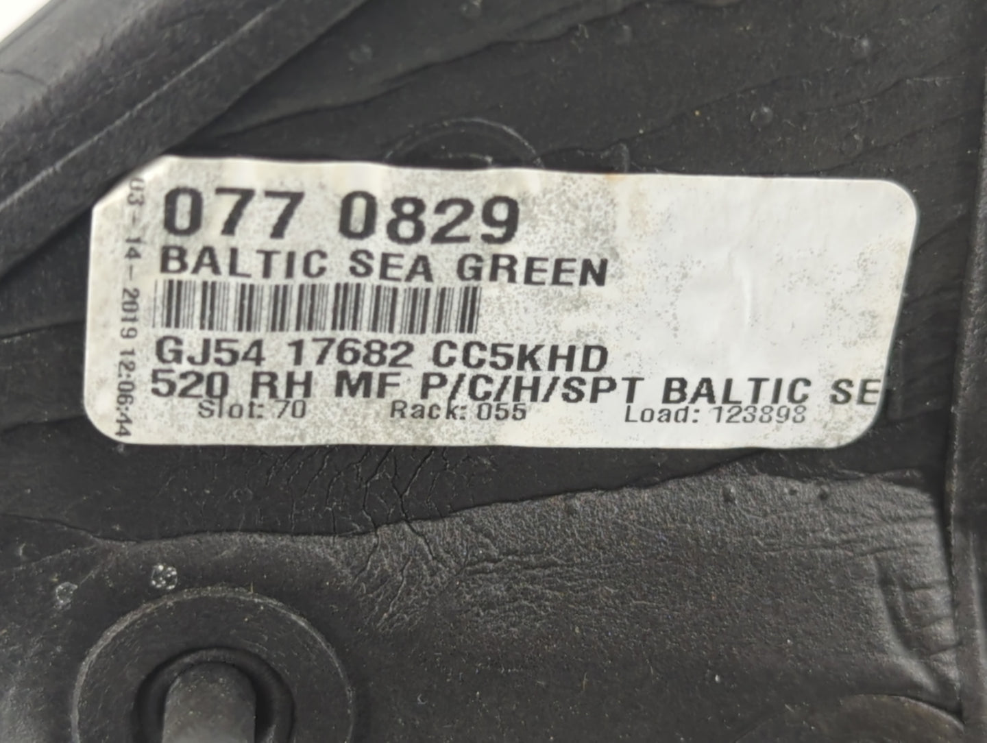 2017-2019 Ford Escape Side Mirror Replacement Passenger Right View Door Mirror P/N:GJ54 17682 CC5 308 8288 Fits OEM Used Aut