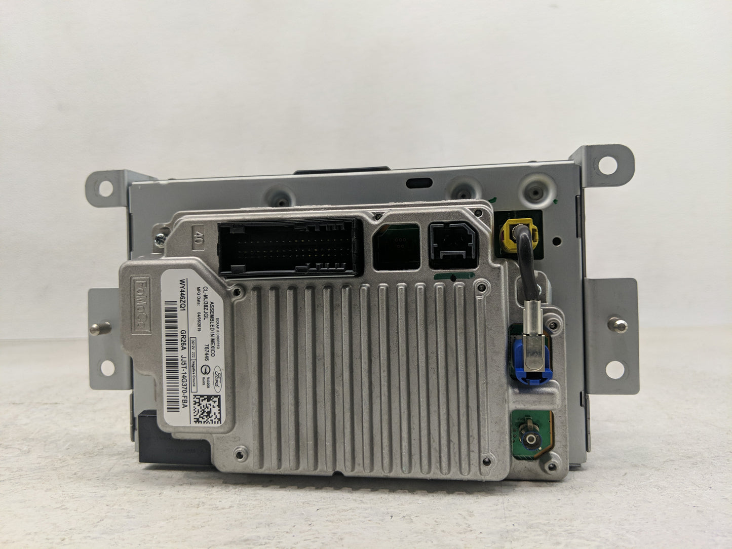2019 Ford Escape Radio AM FM Cd Player Receiver Replacement P/N:JJ5T-14G370-FBA Fits OEM Used Auto Parts - Oemusedautoparts1