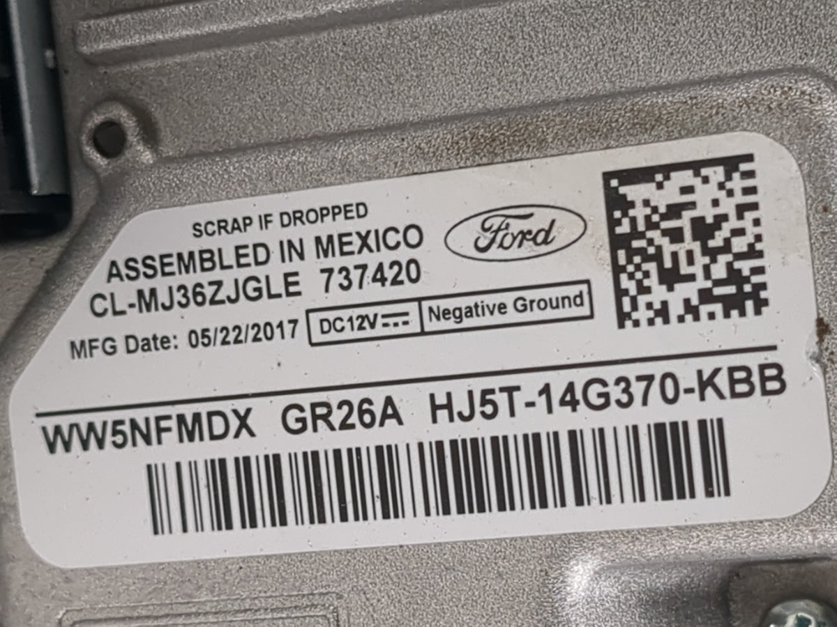 2016-2019 Ford Escape Information Radio Display Screen 1257505 - Oemusedautoparts1.com