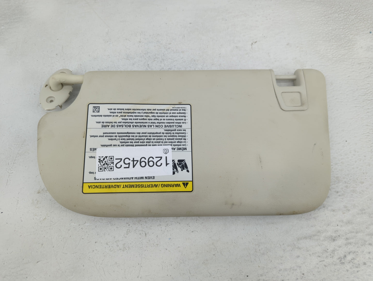 2013-2019 Ford Escape Sun Visor Shade Replacement Driver Left Mirror Fits Fits 2013 2014 2015 2016 2017 2018 2019 OEM Used A