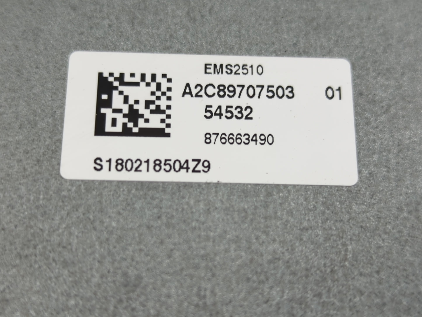 2017-2019 Ford Escape PCM Engine Control Computer ECU ECM PCU OEM P/N:A2C89707503 Fits Fits 2017 2018 2019 OEM Used Auto Par