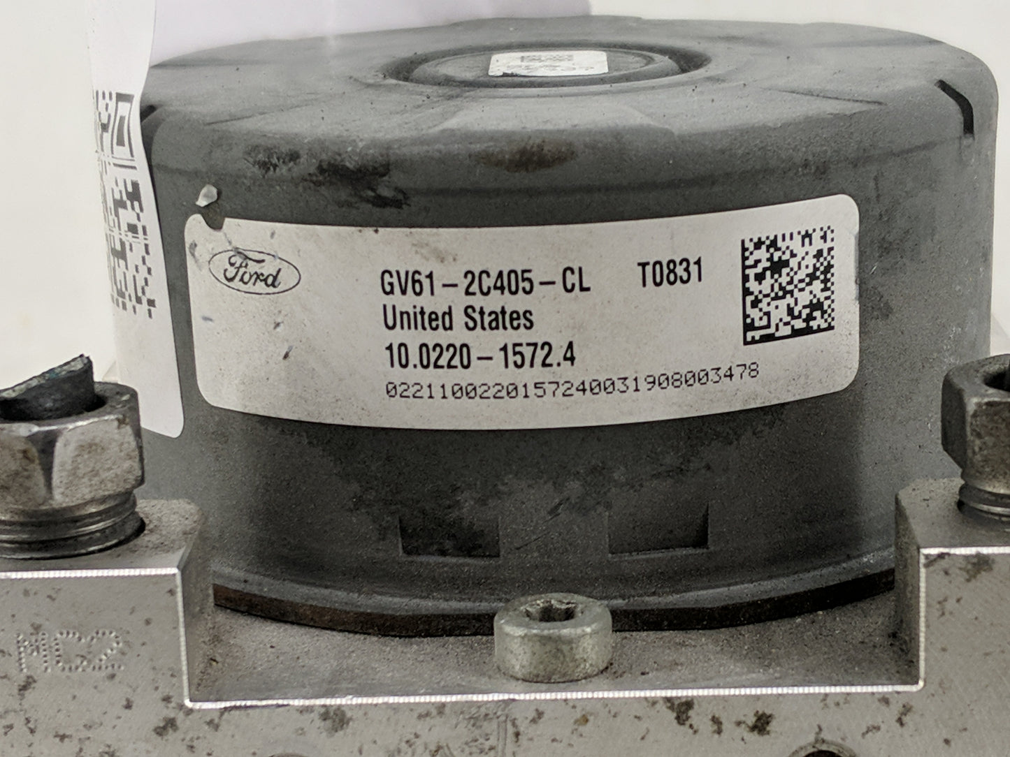 2017-2019 Ford Escape ABS Pump Control Module Replacement P/N:GV61-2C405-CL Fits Fits 2017 2018 2019 OEM Used Auto Parts - O