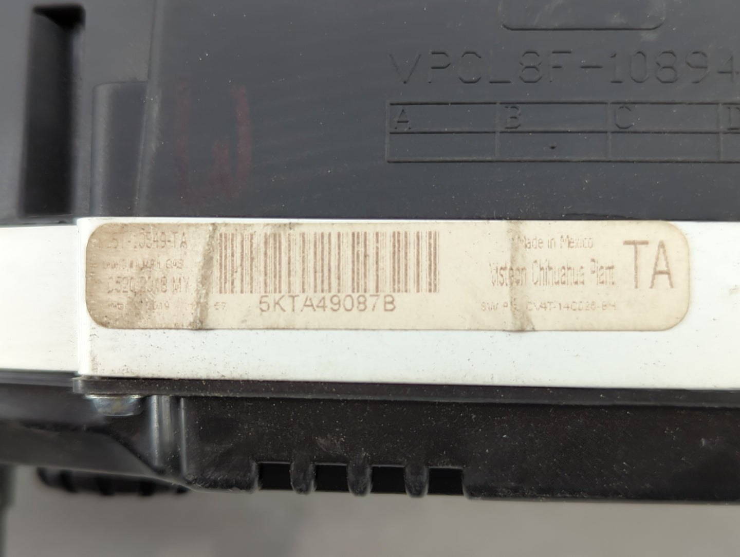 2019 Ford Escape Instrument Cluster Speedometer Gauges Fits OEM Used Auto Parts - Oemusedautoparts1.com
