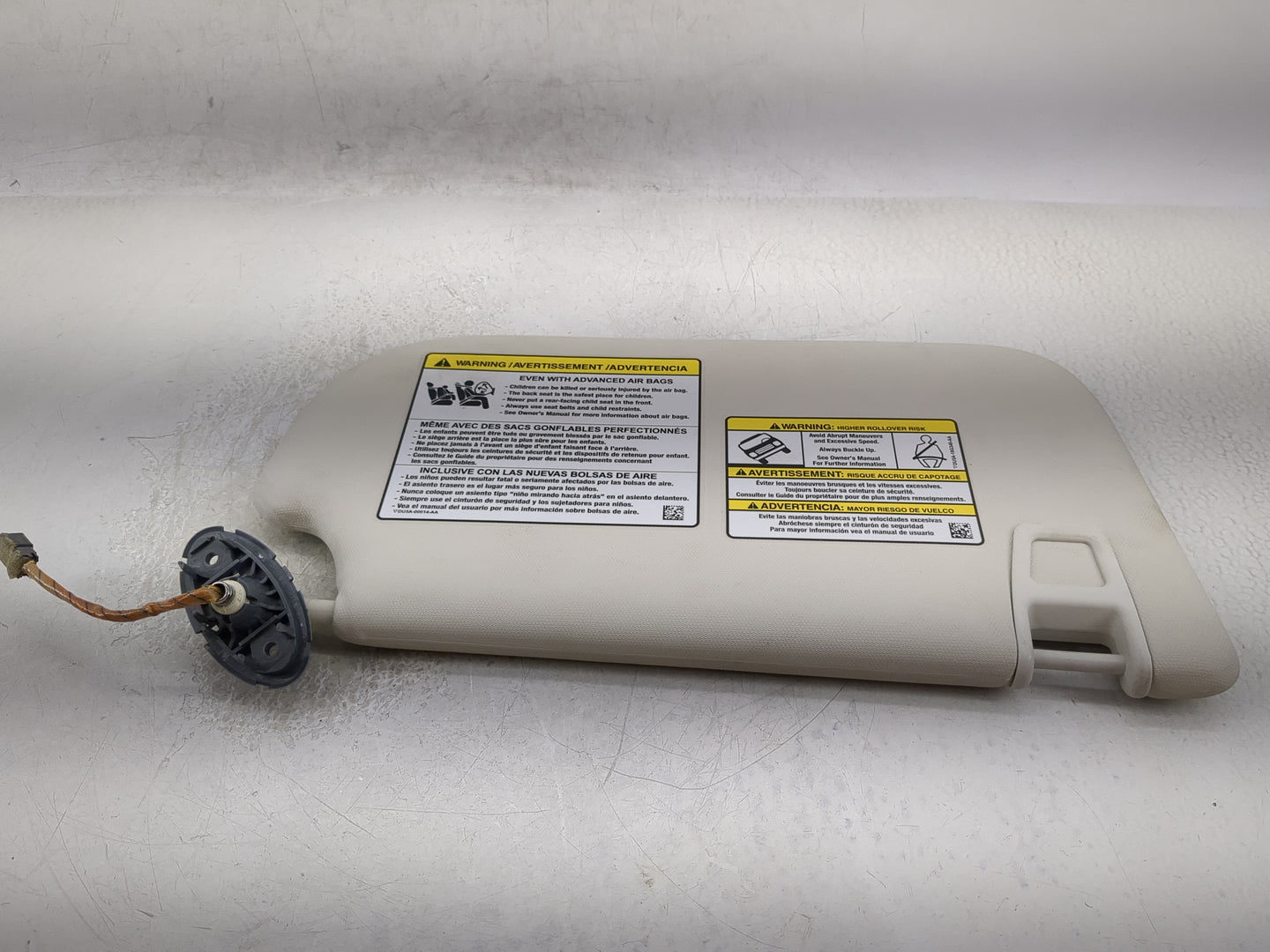 2013-2019 Ford Escape Sun Visor Shade Replacement Driver Left Mirror Fits Fits 2013 2014 2015 2016 2017 2018 2019 OEM Used A
