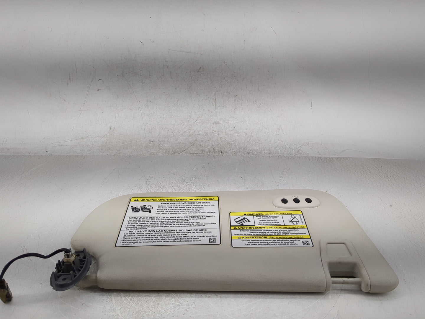 2013-2019 Ford Escape Sun Visor Shade Replacement Driver Left Mirror Fits Fits 2013 2014 2015 2016 2017 2018 2019 OEM Used A