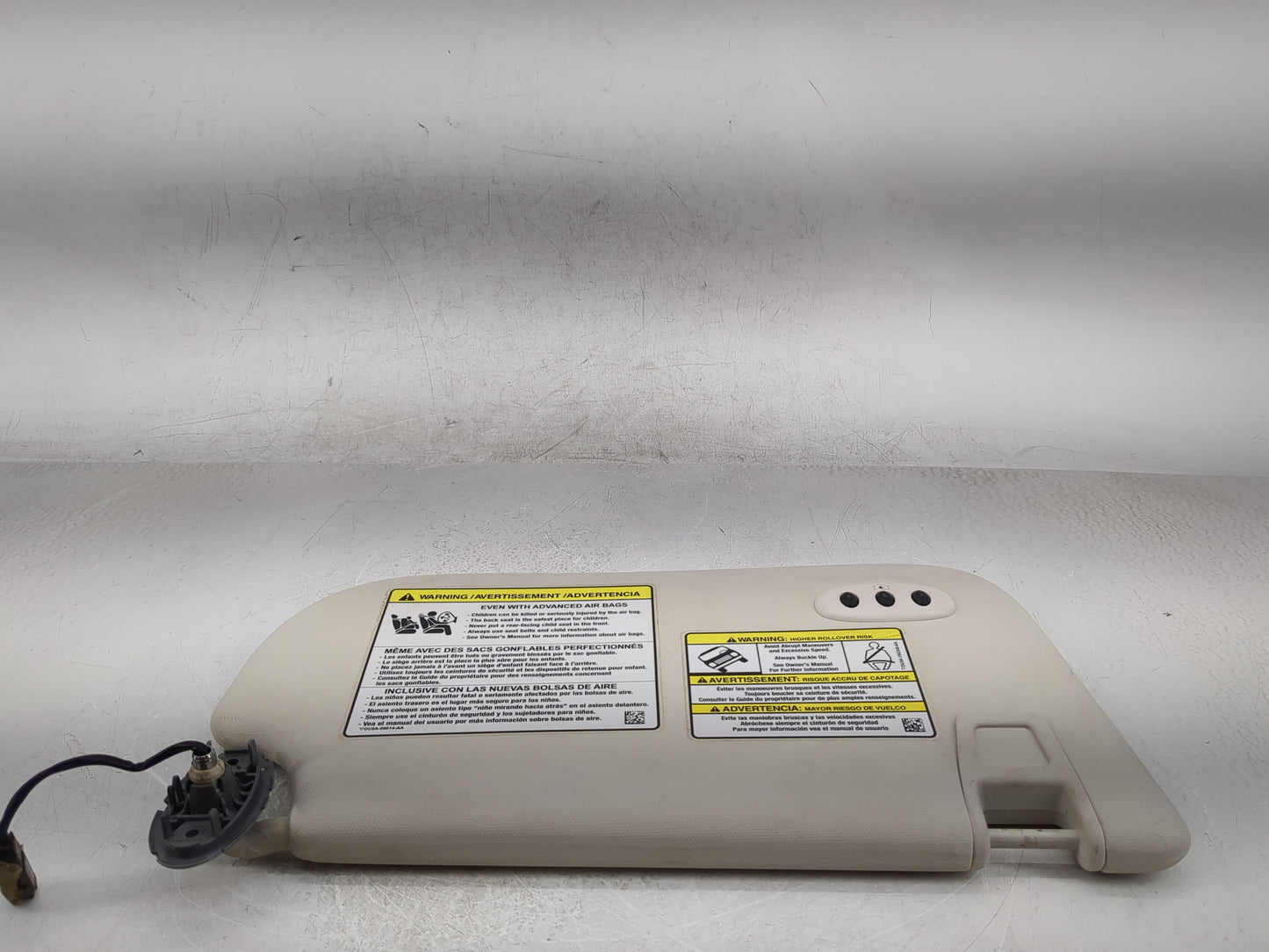 2013-2019 Ford Escape Sun Visor Shade Replacement Driver Left Mirror Fits Fits 2013 2014 2015 2016 2017 2018 2019 OEM Used A