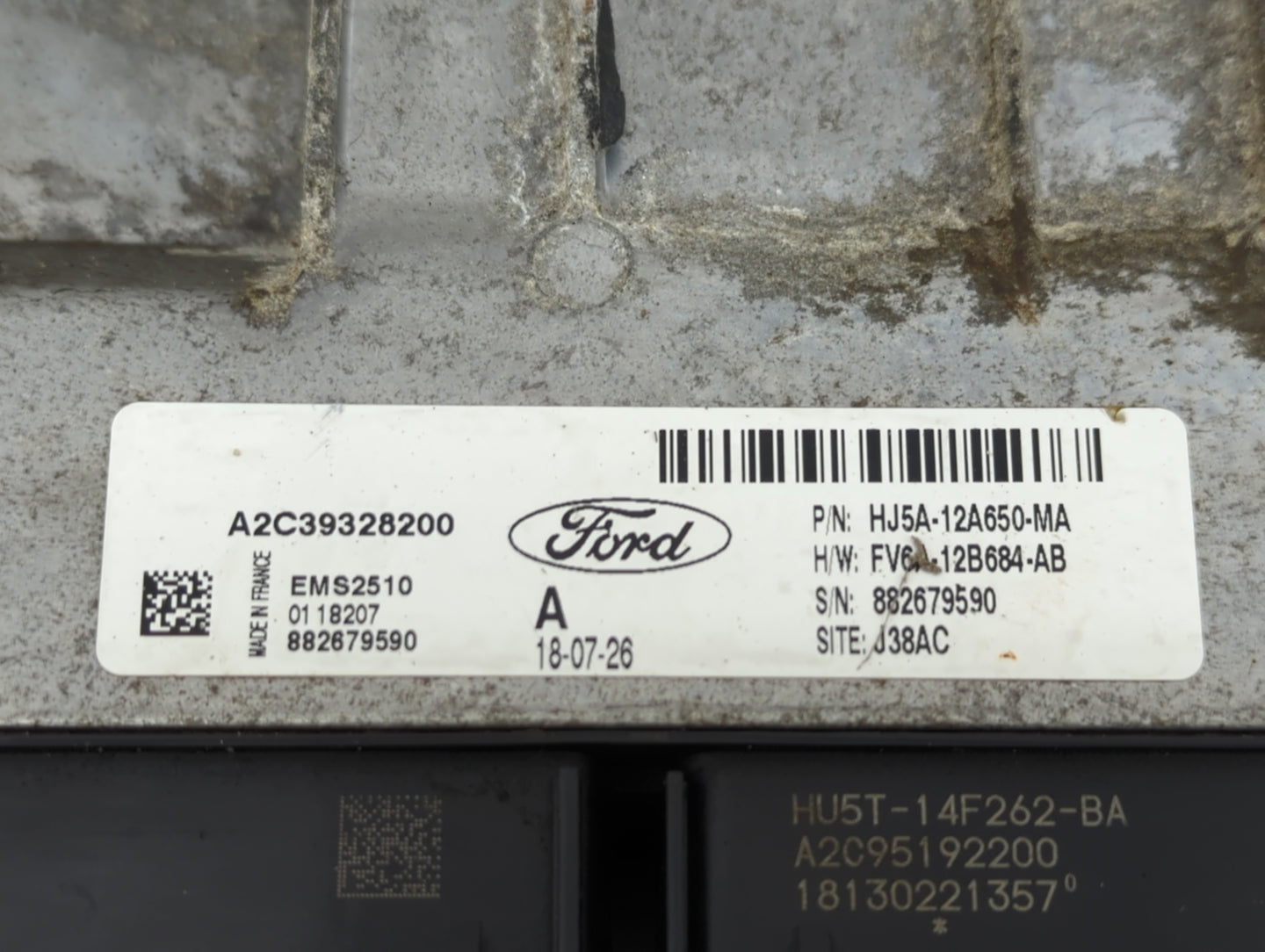 2017-2019 Ford Escape PCM Engine Control Computer ECU ECM PCU OEM P/N:HJ5A-12A650-MA Fits Fits 2017 2018 2019 OEM Used Auto 