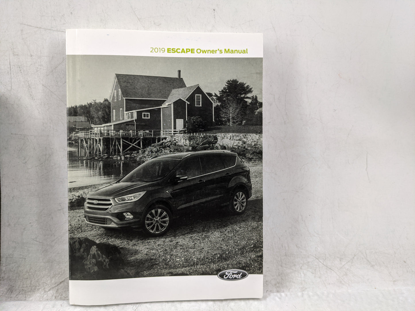 2019 Ford Escape Owners Manual Book Guide P/N:KJ5J19A321AA OEM Used Auto Parts - Oemusedautoparts1.com