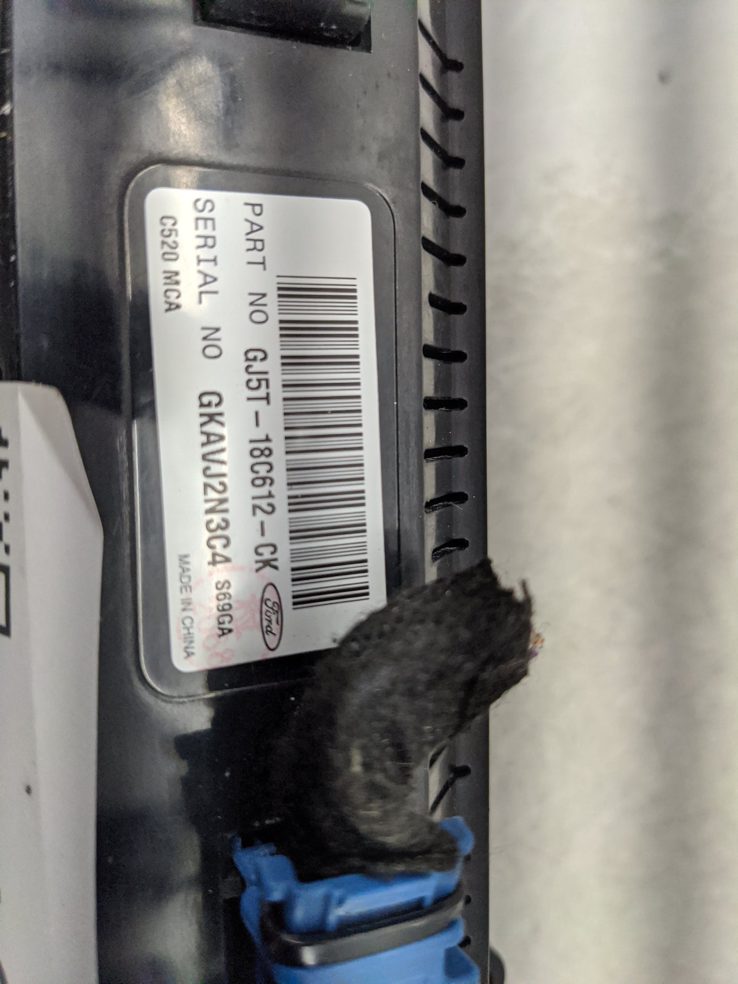 2018-2019 Ford Escape Climate Control Module Temperature AC/Heater Replacement P/N:GJ5T-18C612-CK Fits Fits 2018 2019 OEM Us