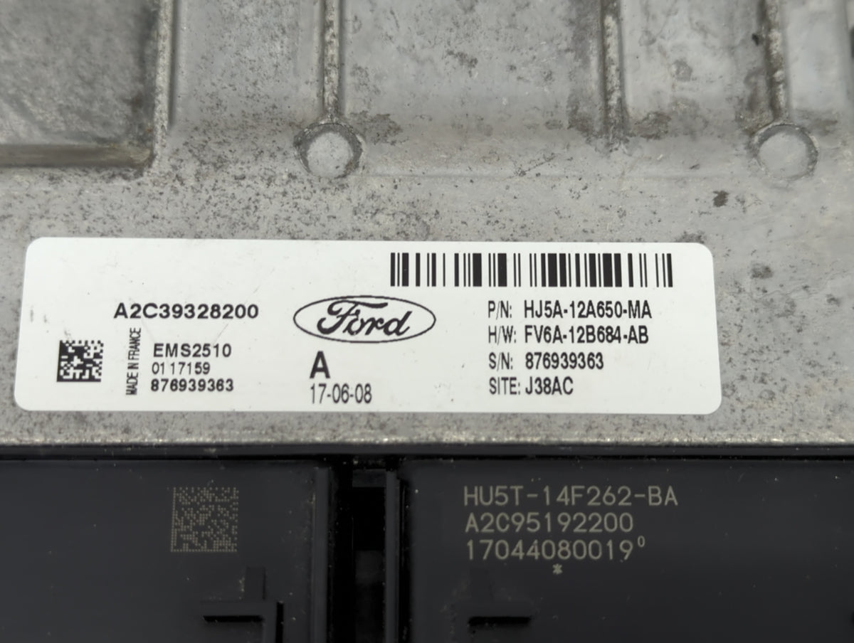 2019 Ford Escape PCM Engine Control Computer ECU ECM PCU OEM P/N:FV6A-12B684-AB HJ5A-12A650-MA OEM Used Auto Parts - Oemused