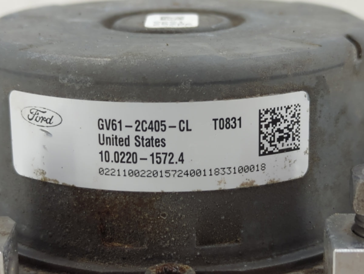 2017-2019 Ford Escape Anti-Lock Brake ABS Pump Module Actuator OEM P/N:GV61-2C405-CL Fits Fits 2017 2018 2019 OEM Used Auto 