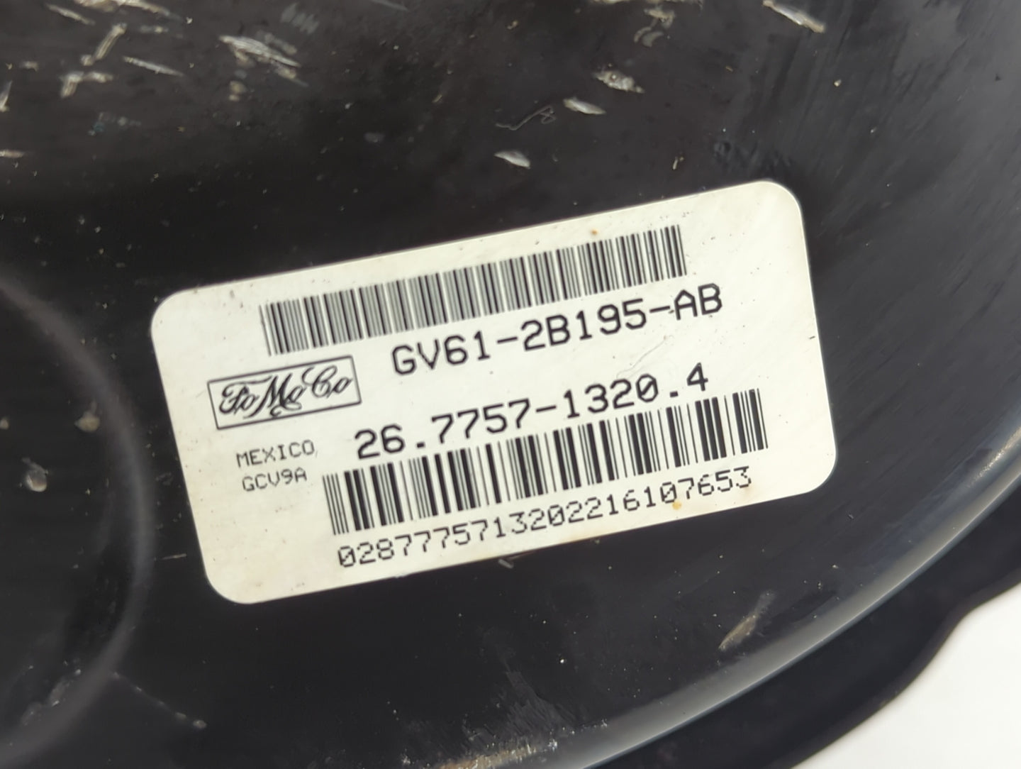 2017-2019 Ford Escape Power Brake Booster Oem - Oemusedautoparts1.com