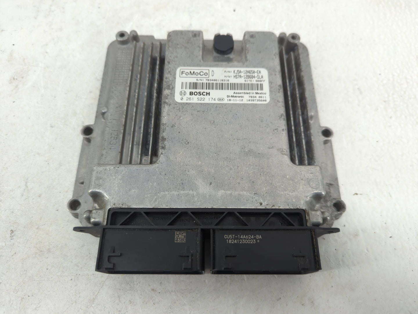 2019 Ford Escape PCM Engine Control Computer ECU ECM PCU OEM P/N:HS7A-12B684-DLA KJ5A-12A650-EA, 0 261 S22 Fits Fits 2020 OE