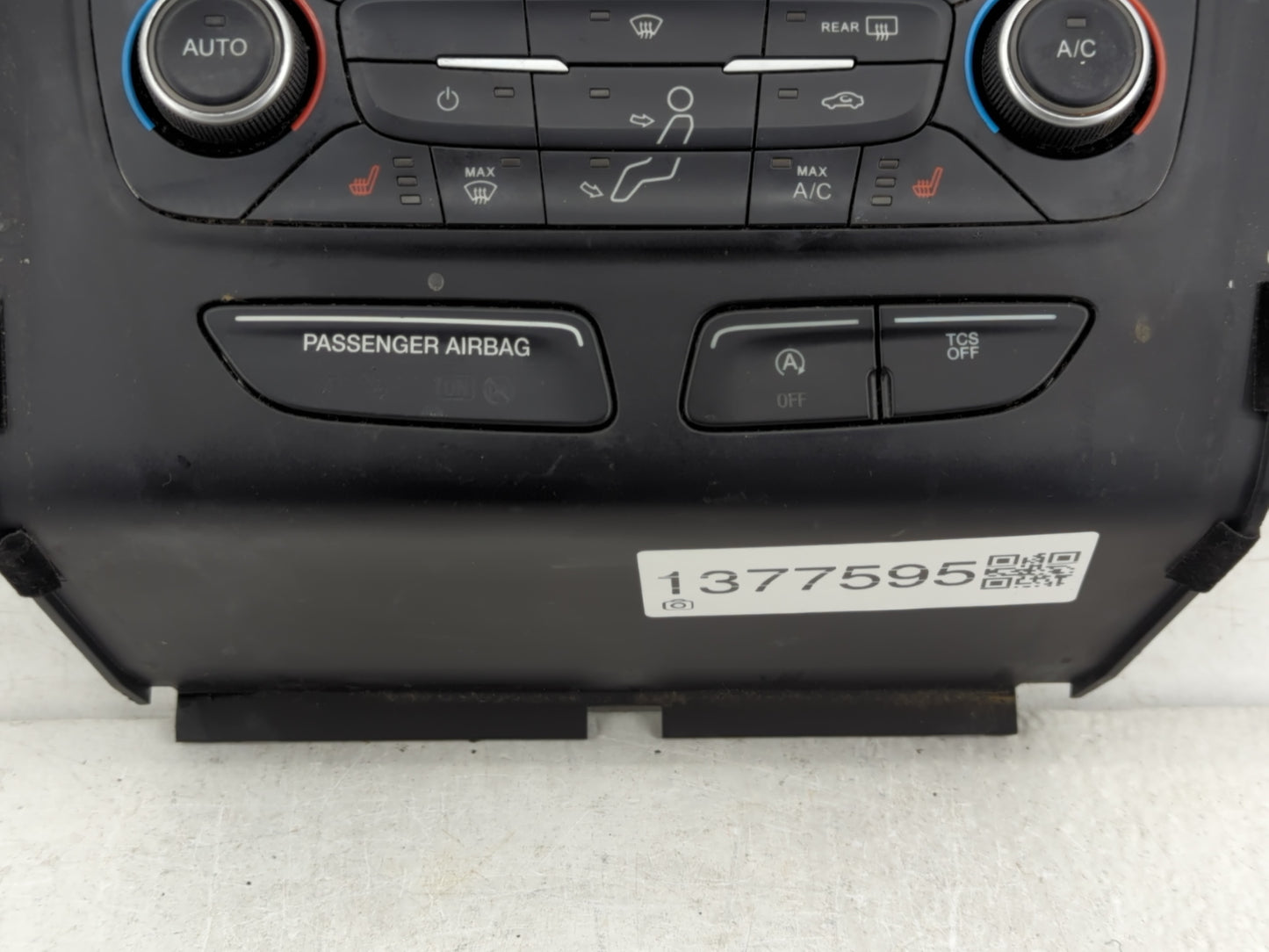 2018-2019 Ford Escape Climate Control Module Temperature AC/Heater Replacement P/N:GJ5T-18C612-CK Fits Fits 2018 2019 OEM Us