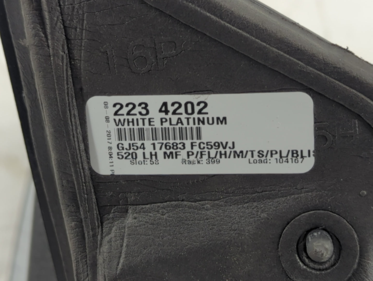 2017-2019 Ford Escape Driver Side View Mirror - Left Door Mirror OEM Used - Oemusedautoparts1.com